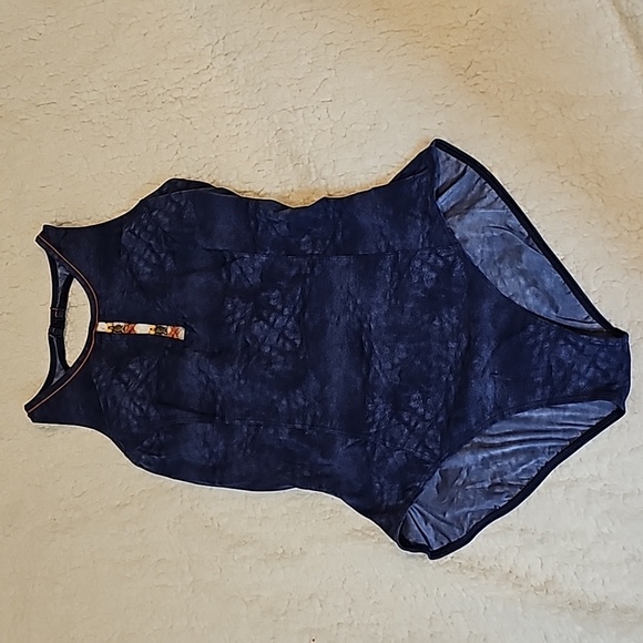 Blue bathing suit - Picture 4 of 10